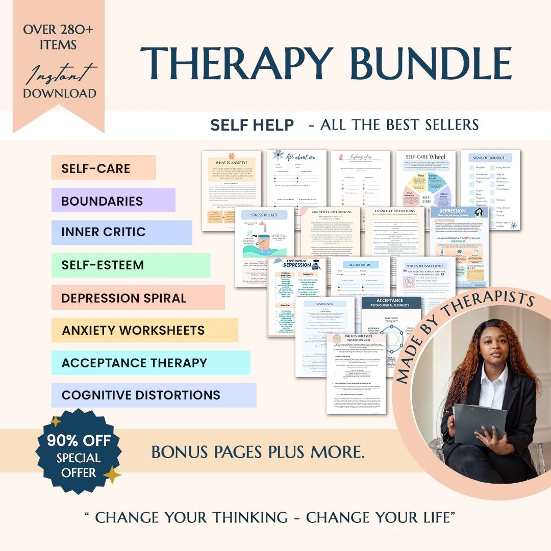 280+ Therapy Bundle