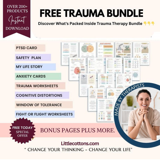 200+ Trauma therapy bundle Premium - (Lifetime Access + Instant Processing + Priority Support)