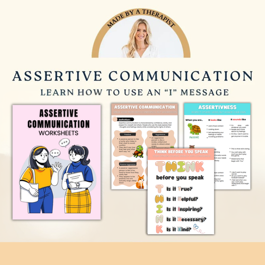 Assertive communication worksheets