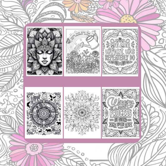 Mindful Coloring Workbook